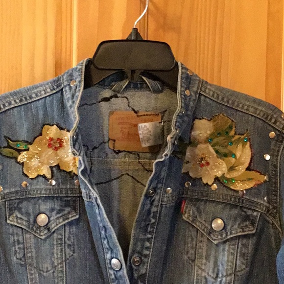 Levi denim jacket Harley Davidson - Picture 4 of 6